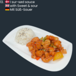 13. I sur-sød sauce