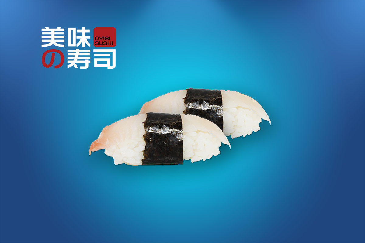 23_hvidfisk 23. Hvidfisk Nigiri - Billede 1