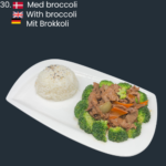 30. M. broccoli Oksekød