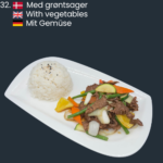 32. M. grøntsager Oksekød