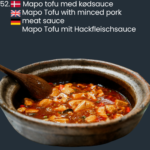 52. Mapo tofu med kødsauce Veganske